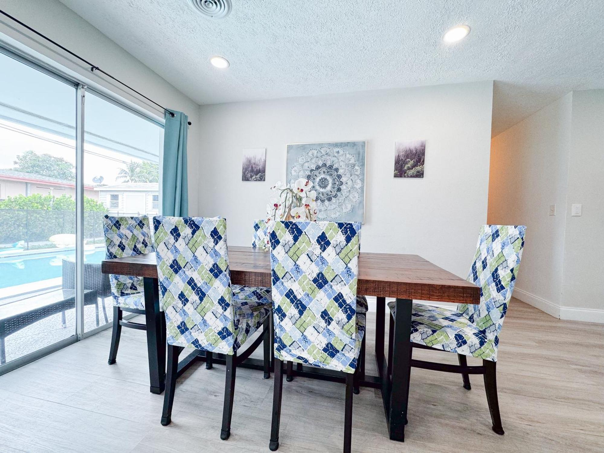 Tropical Villa Pool Courtyard & Garden View Fort Lauderdale Bagian luar foto